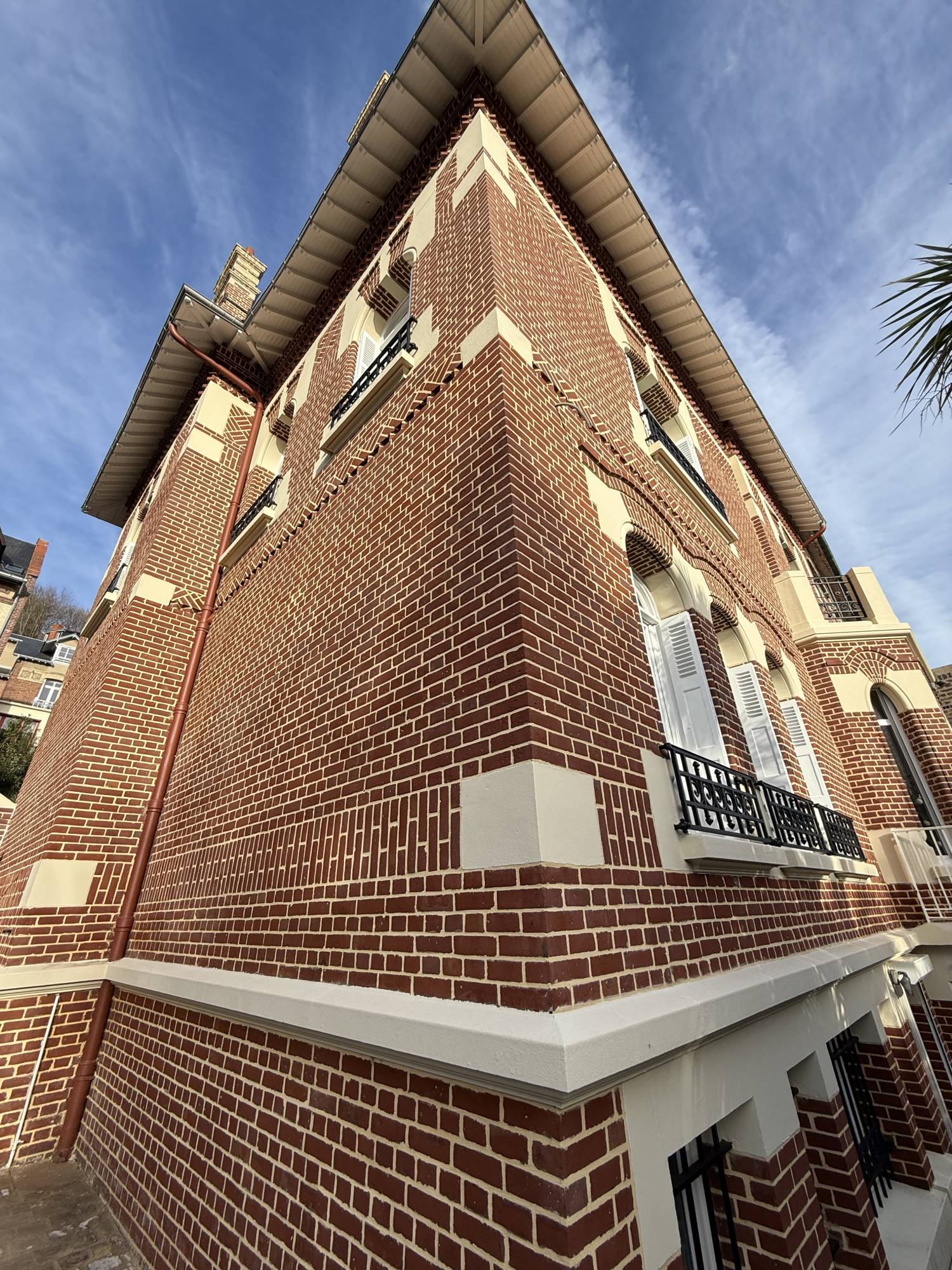 Joint à la chaux avec sablage Fécamp proche Le Havre 76