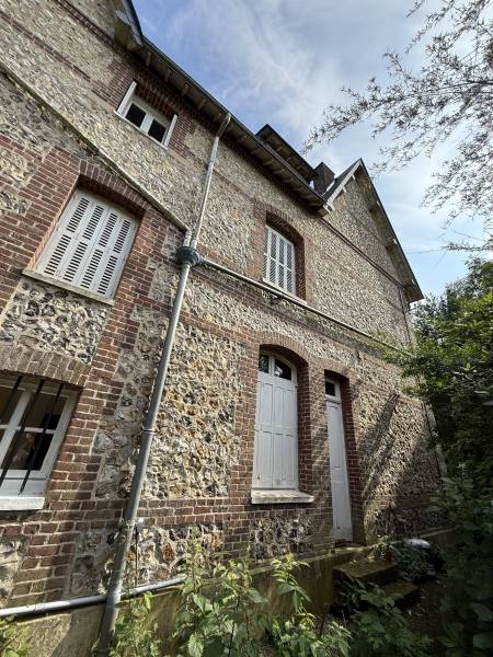 Rejointoiement de brique et silex sur Fécamp